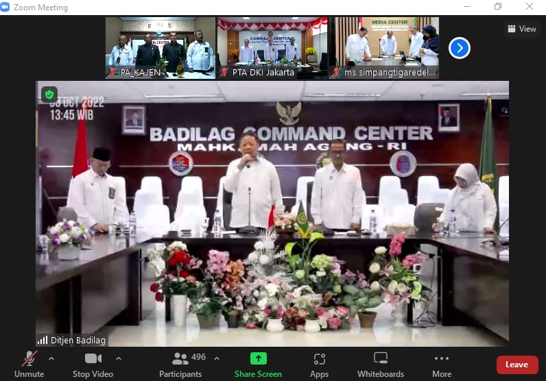 Pakta Integritas Badilag 1