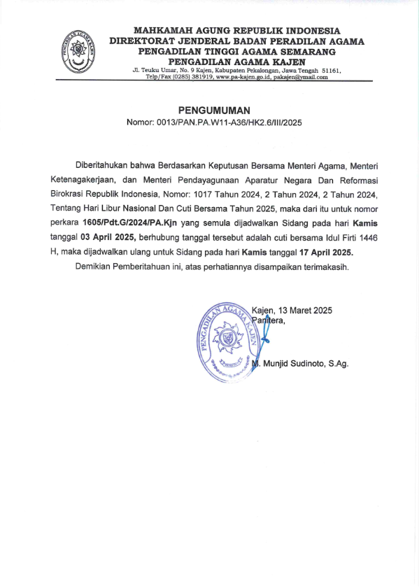 pengumuman 001